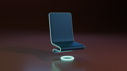 Simple Sci-Fi Chair preview image